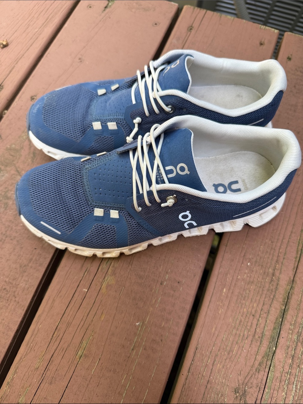 On Running Women's Cloudrunning Shoes in Navy Blue